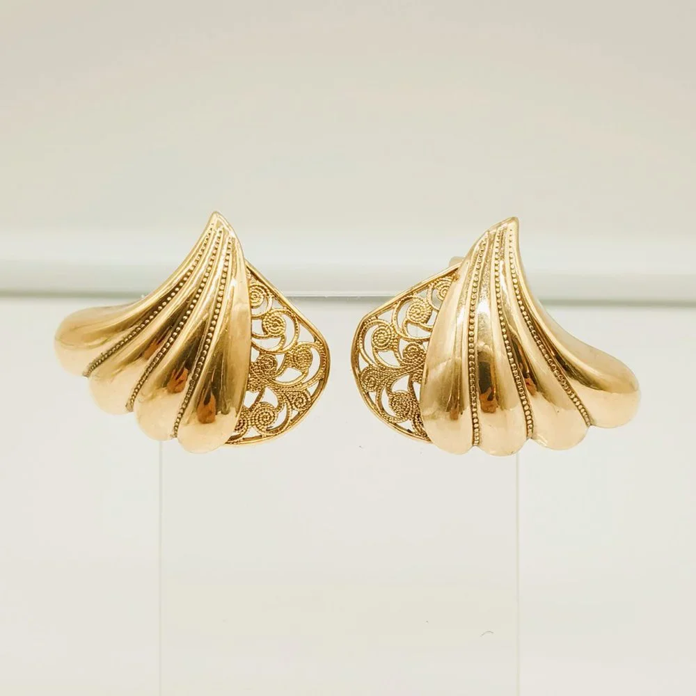 N/A filigree gold